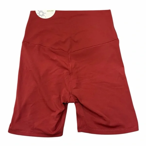 NWT OFFLINE By Aerie Real Me XTRA High Waisted 5" Bike Short - Picture 4 of 4